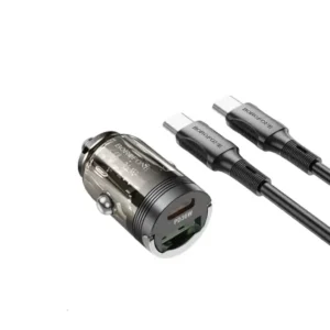 Автомобільний зарядний пристрій Borofone BZ29A Talented PD36W+QC3.0 USB-A/USB-C чорний