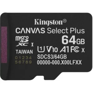 Kingston 64GB microSDXC Canvas Select Plus Gen3 (SDCS3/64GBSP)